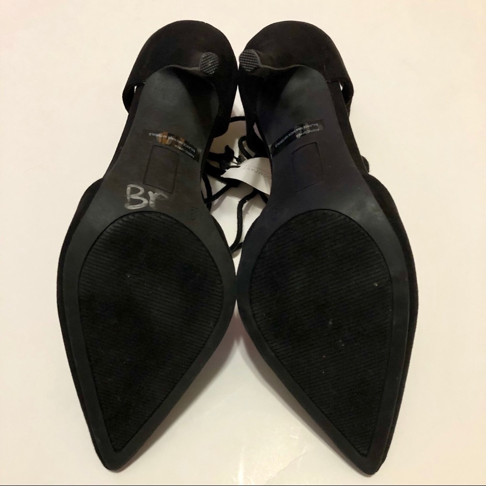 New York & Company Close Toe Pointed lace up Heel - Picture 4 of 8